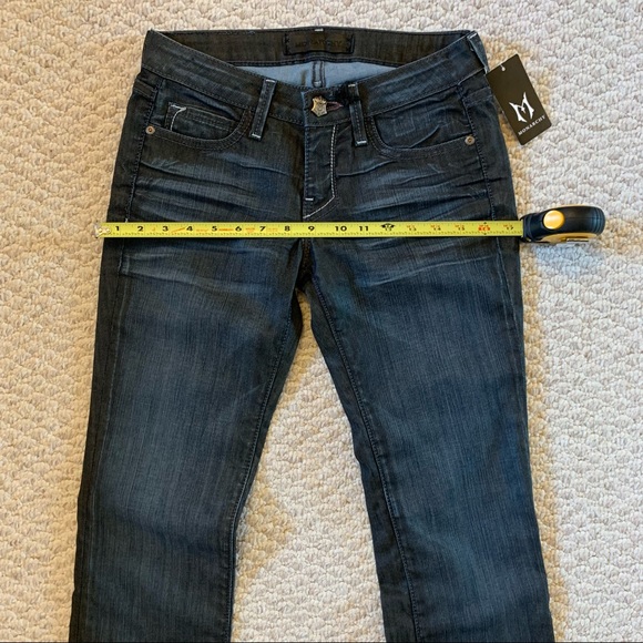 NEW Monarchy Dark-Wash Bootcut Jeans - Picture 5 of 12